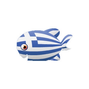 Greek Flag Fish